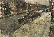 The Prinsengracht at the Lauriergracht, Amsterdam George Hendrik Breitner